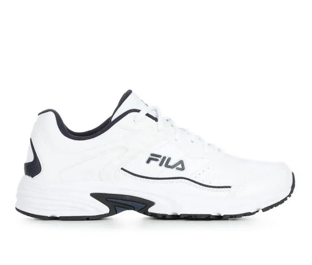 Fila Memory Sportland Walking Shoes Men’s 9 Wide 4E White New